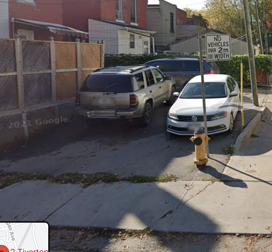 LESLIEVILLE: One Uncovered Pad Parking Spot Available