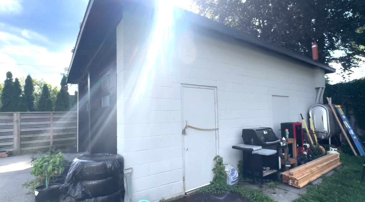 Curzon Garage Side