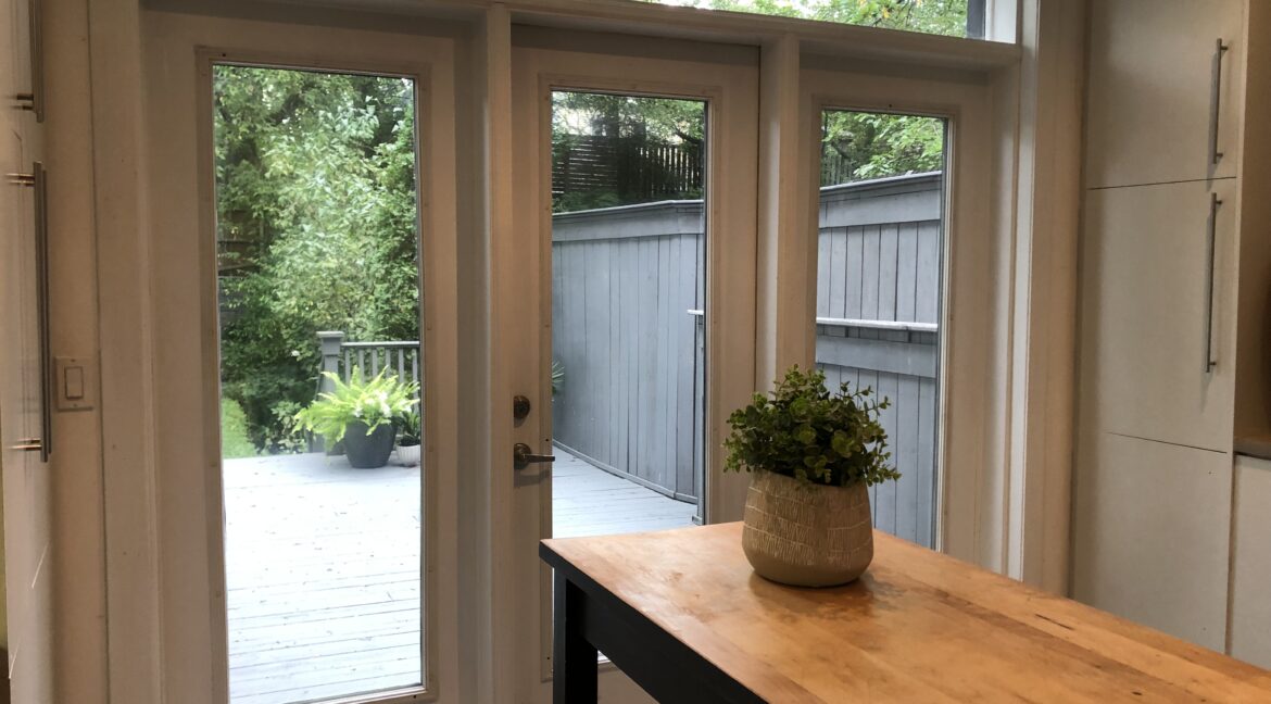 14 Kitchen French Doors